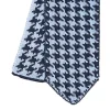 E.Marinella CRAVATTA DONNA TRICOT IN SETA AZZURRA Pied de poule Online