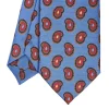 E.Marinella CRAVATTA IN SETA AZZURRO POLVERECollezione heritage Sale