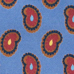 E.Marinella CRAVATTA IN SETA AZZURRO POLVERECollezione heritage Sale