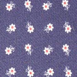 E.Marinella CRAVATTA IN SETA E ORANGE FIBER BLU Collezione orange fiber Outlet