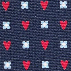 E.Marinella CRAVATTA SARTORIALE CLASSICA IN SETA BLU SCURO Collezione san valentino Best