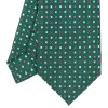 E.Marinella CRAVATTA SARTORIALE CLASSICA IN SETA VERDE OLIVA Microfantasia fiore Online