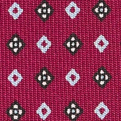 E.Marinella CRAVATTA SARTORIALE CLASSICA IN SETA FUCSIA Microfantasia fiore Online