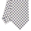E.Marinella CRAVATTA SARTORIALE CLASSICA IN SETA BIANCA Microfantasia fiore Online