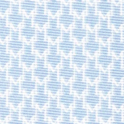 E.Marinella CRAVATTA SARTORIALE CLASSICA IN SETA AZZURRA Microfantasia m geometrica Best