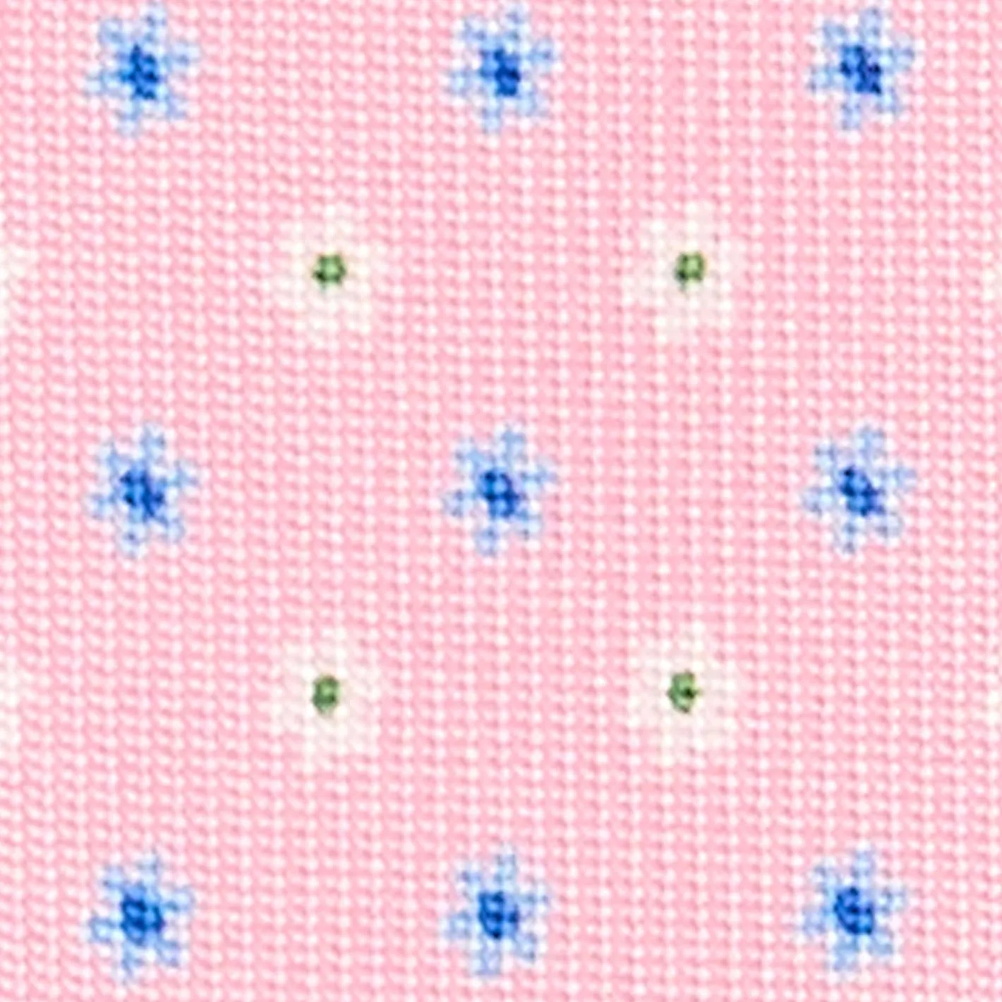 E.Marinella CRAVATTA SARTORIALE EXTRA LONG IN SETA ROSA Microfantasia fiore