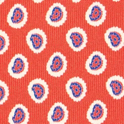 E.Marinella CRAVATTA SARTORIALE EXTRA LONG IN SETA ROSSA Collezione heritage Clearance