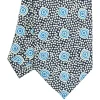 E.Marinella CRAVATTA SARTORIALE EXTRA LONG IN SETA BLU SCURO Collezione heritage