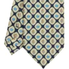 E.Marinella CRAVATTA SARTORIALE EXTRA LONG IN SETA BLU SCURO Collezione heritage Outlet