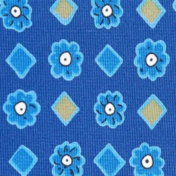 E.Marinella CRAVATTA SARTORIALE EXTRA LONG IN SETA BLU Collezione heritage Hot