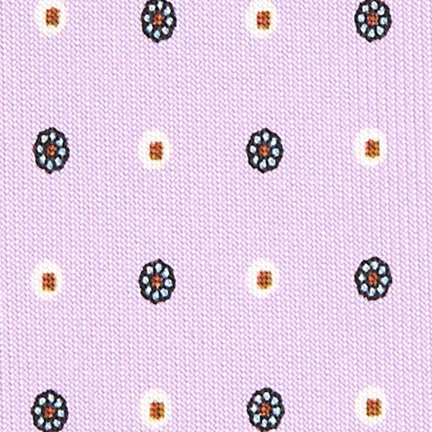 E.Marinella CRAVATTA SARTORIALE EXTRA LONG IN SETA LILLA Microfantasia fiore Sale
