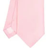 E.Marinella CRAVATTA SARTORIALE IN SETA JACQUARD ROSA Tinta unita Sale