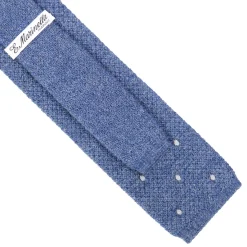 E.Marinella CRAVATTA TRICOT IN CASHMERE AZZURRO POLVERE Pois azzurro Best