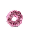 E.Marinella ELASTICO PER CAPELLI IN SETA ROSA Motivo greca Hot