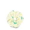 E.Marinella ELASTICO PER CAPELLI IN SETA VERDE Fantasia floreale Best