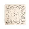 E.Marinella FOULARD IN LANA, CASHMERE E SETA 65 BIANCA Paisley Hot