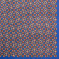 E.Marinella FOULARD IN LANA, CASHMERE E SETA 65 BLUArchivio inspiration 1939 Clearance