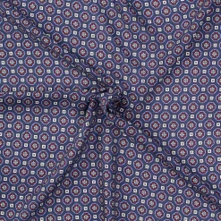 E.Marinella FOULARD IN LANA, CASHMERE E SETA 65 BLU SCURO Archivio inspiration 1939 Sale