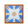 E.Marinella FOULARD IN SETA 90 ARANCIONE Divinita’ New
