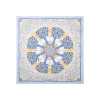 E.Marinella FOULARD IN SETA 90 AZZURRO Mosaico Clearance