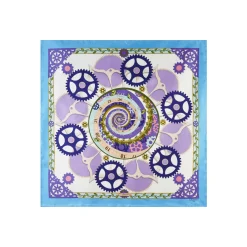E.Marinella FOULARD IN SETA 90 BLUETTE Timeless morning Clearance