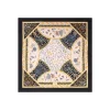 E.Marinella FOULARD IN SETA NERO Napoli terra mia Best