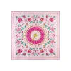 E.Marinella FOULARD IN SETA 90 ROSA Un'estate caprese Outlet