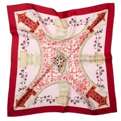 E.Marinella FOULARD IN SETA 90 ROSSO Divinita’ Online