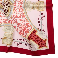 E.Marinella FOULARD IN SETA 90 ROSSO Divinita’ Online