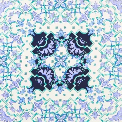 E.Marinella FOULARD IN SETA 90 VERDE CHIARO Maiolica mediterranea Online