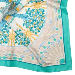 E.Marinella FOULARD IN SETA 90 VERDE Mosaico Online