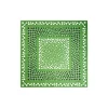E.Marinella FOULARD IN SETA 65 VERDE OLIVA Eleganza a pois Clearance