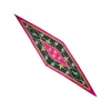 E.Marinella FOULARD ROMBO IN SETA FUCSIA Collezione lucky charm