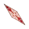 E.Marinella FOULARD ROMBO IN SETA ROSSO Collezione lucky charm Online