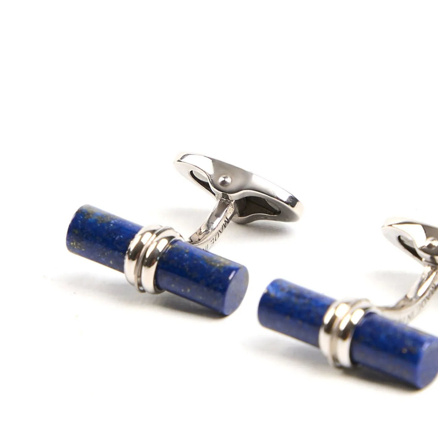 E.Marinella GEMELLI DA POLSO BARRETTA CON LAPIS In argento