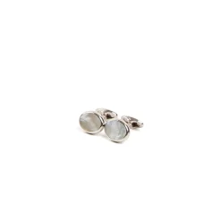 E.Marinella GEMELLI DA POLSO OVALE CON MADREPERLA In argento Clearance