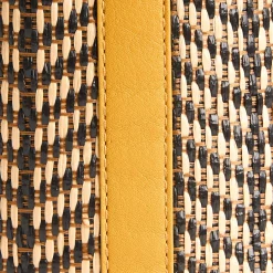 E.Marinella MINI SECCHIELLO GIALLO In rafia e pelle Sale