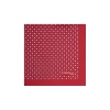 E.Marinella POCHETTE DA TASCHINO IN SETA STAMPATA A MANO BORDEAUX Microfantasia fiore Sale
