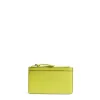 E.Marinella PORTA CARTE DI CREDITO GIALLO In pelle con zip Discount