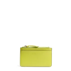 E.Marinella PORTA CARTE DI CREDITO GIALLO In pelle con zip Discount
