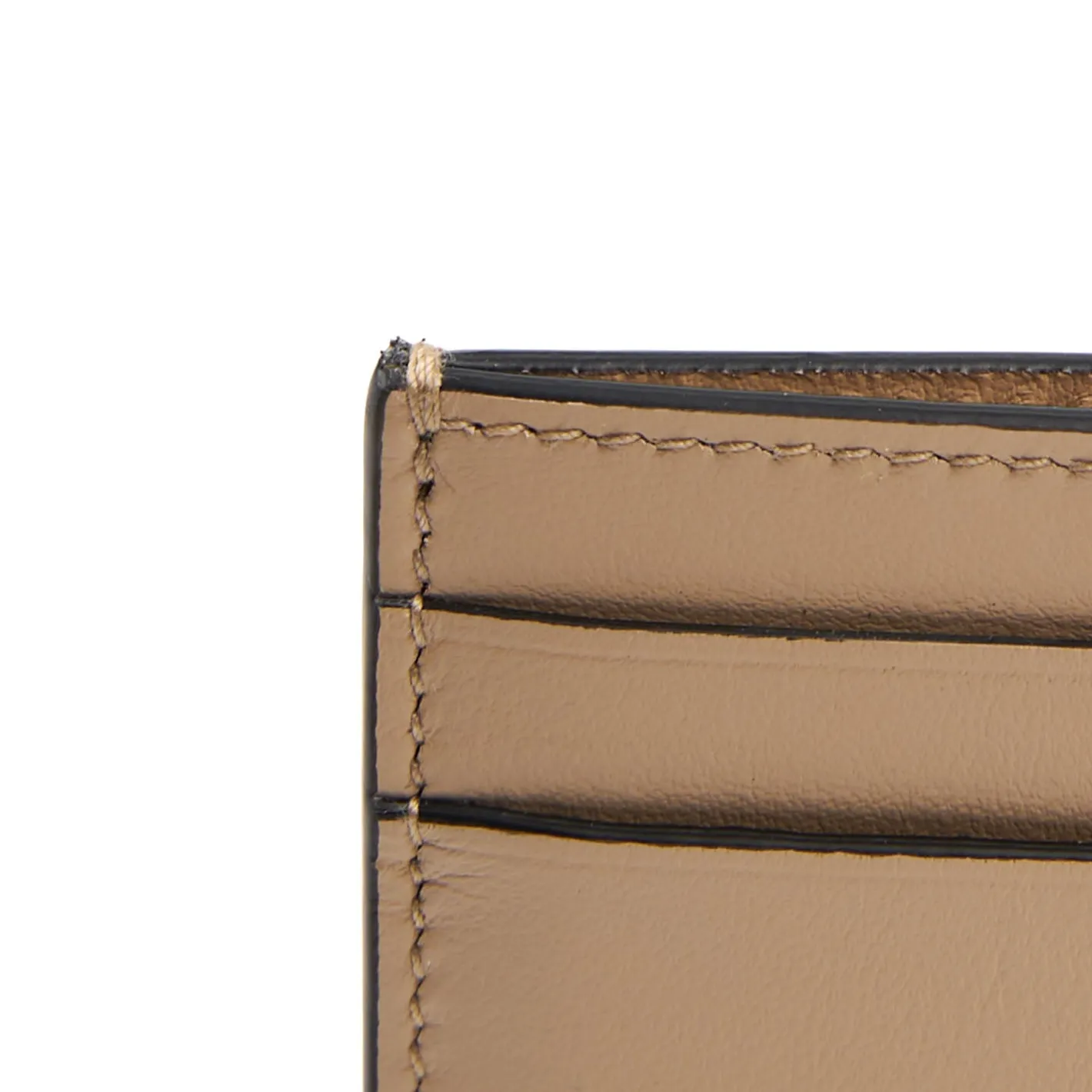 E.Marinella PORTACARTE DI CREDITO PICCOLO BEIGE In pelle liscia Discount