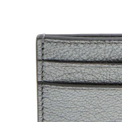 E.Marinella PORTACARTE DI CREDITO PICCOLO GRIGIO In pelle lisciapiombo Clearance