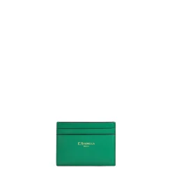 E.Marinella PORTACARTE DI CREDITO PICCOLO VERDE In pelle liscia Best