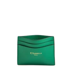 E.Marinella PORTACARTE DI CREDITO PICCOLO VERDE In pelle liscia Best
