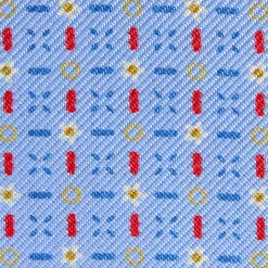E.Marinella PORTACARTE PIEGHEVOLE IN SETA PELLE AZZURO 10 scomparti Clearance