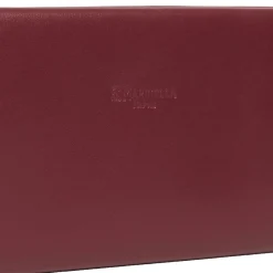 E.Marinella PORTACRAVATTE DA VIAGGIO BORDEAUX In pelle liscia Outlet