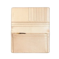 E.Marinella PORTAFOGLIO GRANDE ROSA PLATINO In pelle liscia Discount