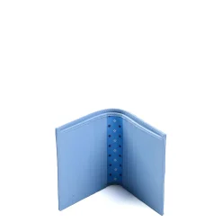 E.Marinella PORTAFOGLIO PICCOLO AZZURRO In seta e pelle Best
