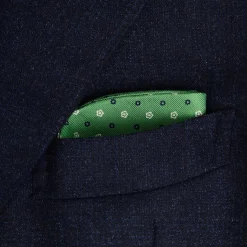 E.Marinella PORTAOCCHIALI VERDE CHIARO In seta stampata a mano Clearance