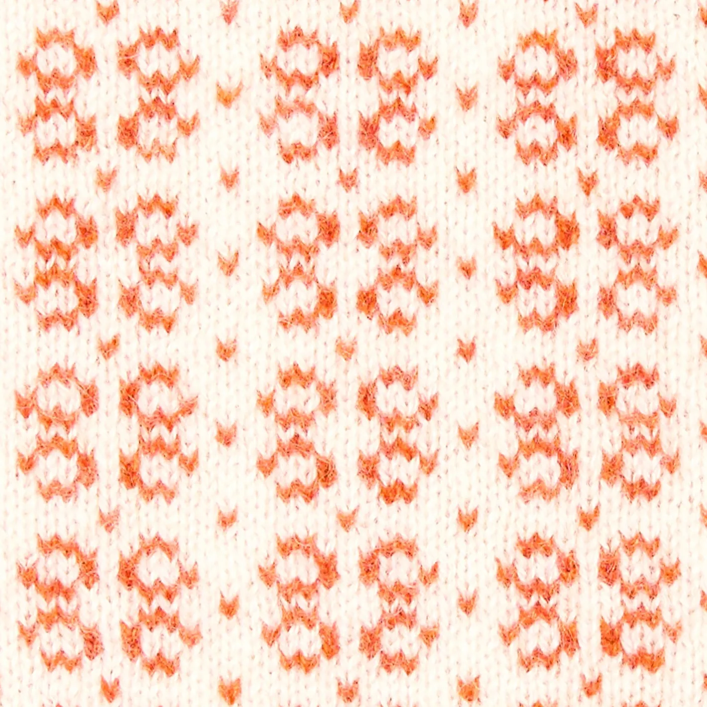 E.Marinella SCALDACOLLO ARANCIONE E BEIGE MICROFANTASIA In cashmere New